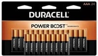 Duracell Coppertop Power Boost AAA Batteries - 24