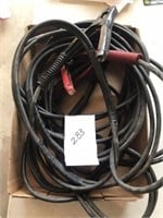 flat of jumper cables