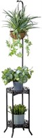 COPREE 2-tier Hanging Plant Stand 2 Pack,