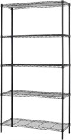 Devo 5-Tier Shelf Storage Shelves, Metal Shelves