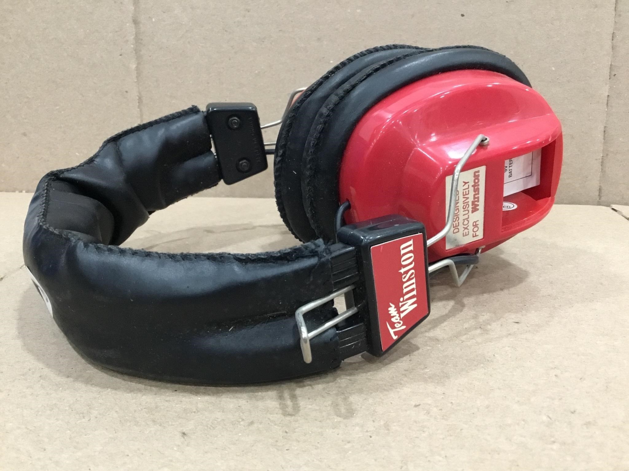 Vintage Winston Cup Series Am/Fm Radio Headset