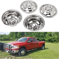 4pcs 17 Protective Polished Stainless Steel Dually