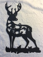 Metal silhouette Deer
