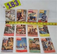 Unusual 1945 Wartime "Post Yarns" mini magazines