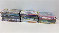 (20) kids DVDs. Minions, magamind, DC superhero