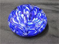 VTG Gibson 3 1/2" dia glass paperweight