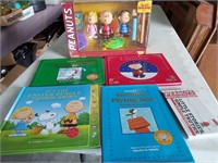 Charles Schulz - Peanuts Books & Figures Set