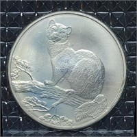 1995 Russia 1oz Silver Uncirculated 3 Ruble Coin