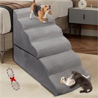 Dog Stairs for High Bed 30-36 Inches High, 6