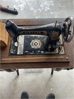 The Elgin antique sewing maching