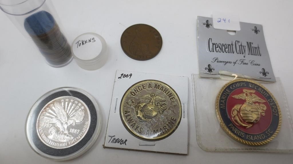Tokens & misc comm. Coins