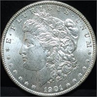 1901-O Morgan Silver Dollar Gem BU