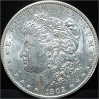 1902-O Morgan Silver Dollar Unc