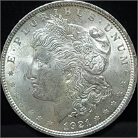 1921 Morgan Silver Dollar Gem BU