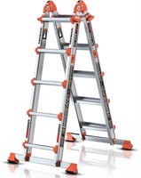 17' A Frame 5 Step Extension Ladder