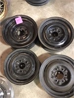 4 miscellaneous wheels