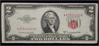 1953 B $2 Red Seal Legal Tender High Grade Note