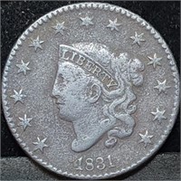 1831 US Large Cent