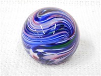 VTG Gibson 2 3/4" dia glass paperweight