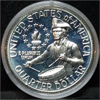 1976 Bicentennial Proof Silver Drummer Boy Quarter