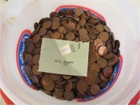 27.6 pounds copper Memorial cents