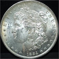 1884-O Morgan Silver Dollar