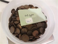 16.3 pounds copper Memorial cents