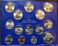 2014 Philadelphia 14-Coin Mint Set in Mint Folder