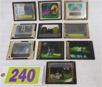 Early glass slides, mostly R.A. Weber