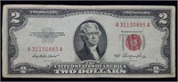 1953 $2 Red Seal Legal Tender High Grade Note