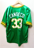 Signed Jose Conseco Bash Brother jersey w/ COA