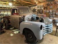 1953 CHEVROLET TRUCK, 6 CYL. ENG., 3 SPEED