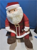 santa plush shelf sitter