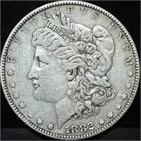 1882 Morgan Silver Dollar