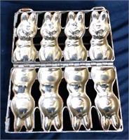 Vintage rabbit chocolate molds