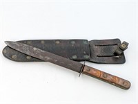 VINTAGE TRENCH DAGGER AND SHEATH