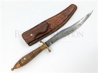 UNIQUE BLADED KNIFE AND SHEATH