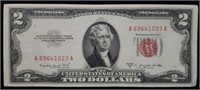 1953 B $2 Red Seal Legal Tender High Grade Note
