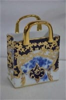 Beautiful 5 1/4" T china purse