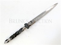 HAND FORGED ALL METAL DAGGER
