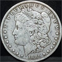 1886-O Morgan Silver Dollar