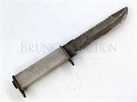 SURVIVAL HUNTING KNIFE WITH NEW HANDLE