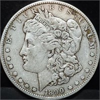 1890 Morgan Silver Dollar