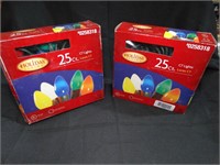 Two Boxes of C7 / 25ct per Box / Seasonal Lights