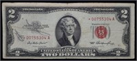 1953 $2 Red Seal Legal Tender STAR Note