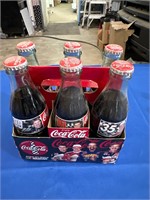 Vintage NASCAR Coca Cola 6 pack