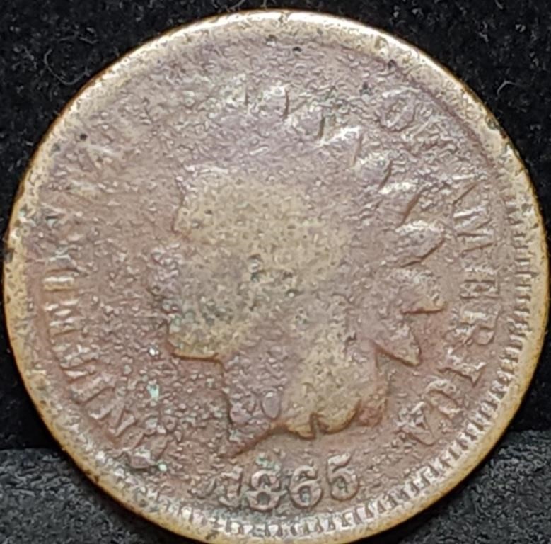 1865 Indian Head Cent