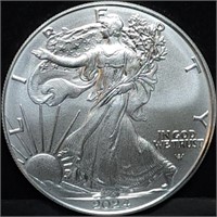 2024 1oz Silver Eagle Gem BU