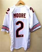 Signed DJ Moore Bears jersey w/ COA