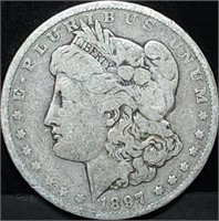 1897-O Morgan Silver Dollar